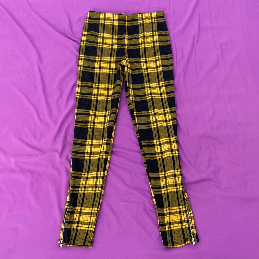 AMP high waist pull on pants
